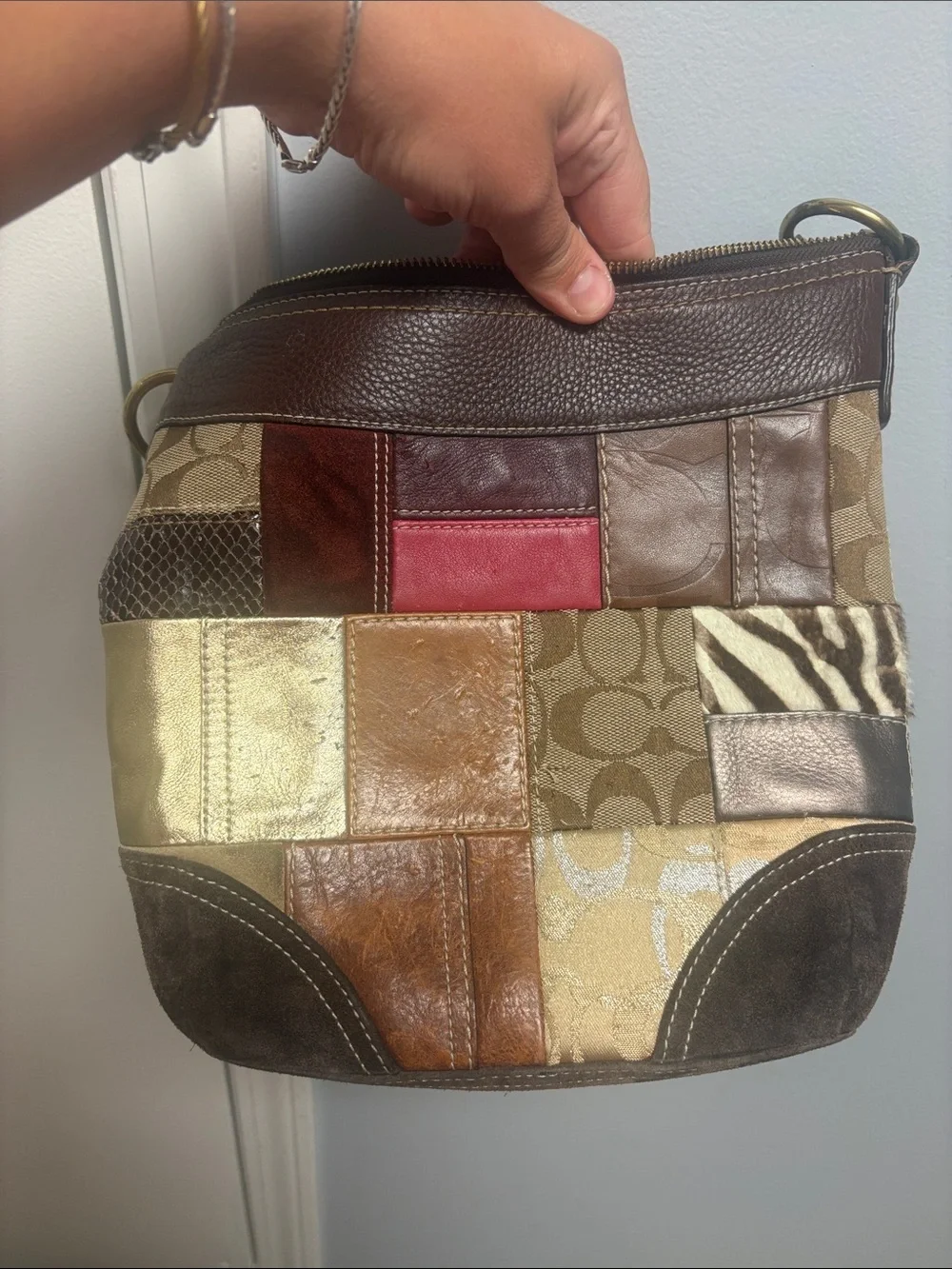 Vintage Coach Y2K Limited Edition Crossbody or shoulder bag # 10435